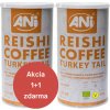 Trúdnikovec pestrý Reishi BIO - Cordyceps, Lion's Mane instantná káva 100g plechovka 1+1 zadarmo ANilab Tubus Instantná káva ANi