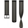 Suunto 22mm Athletic 8 Silicone Strap wave black S+M