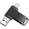 AppleKing flash disk 3v1 s konektorom USB 3.0 / lightning / USB-C – 32 GB - čierny - možnosť vrátiť tovar ZADARMO do 30tich dní