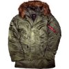 ALPHA INDUSTRIES Bunda N3B - sage green (100106/01)