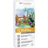 Tombow Tombow Sada obojstranných fixiek ABT DUAL BRUSH PEN – Grey tone, 12 ks (ABT-12P-3)