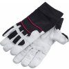 Rukavice Mechanik s vypchávkou, nylon - koža, veľkosť 10