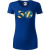 Volejbal okrúhle narodeniny 50 - Dámske tričko z organickej bavlny Origin (GOTS) - 2XL ( Kráľovská modrá )