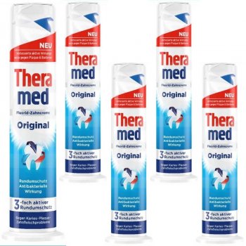 Theramed Original Antibakteriálna s fluoridom 5 x 100 ml