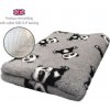 DRYBED Premium Vet Bed Panda šedý 100 x 75 cm