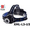 AKU čelovka Bailong BL-6699, ľad typu CREE XML + dobíjací set