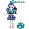 Mattel Enchantimals Panenka se zvířátkem Patter Peacock & Flap
