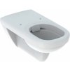 Závesné WC Geberit Selnova Comfort Square s hlbokým splach., Rimfree: T=70cm, Biela, 500.791.01.7