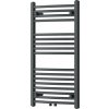 MEXEN - Ares vykurovací rebrík/radiátor 900 x 500 mm, 372 W, antracit W102-0900-500-00-66