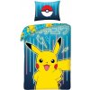 Halantex Bavlněné povlečení 160x200 + 70x80 cm - Pokémon Pikachu