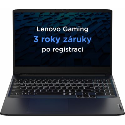 Herný notebook Lenovo IdeaPad Gaming 3 15IHU6 Shadow Black (82K101KACK)