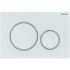 Geberit Sigma20, Sigma 20 Ovládacie tlačidlo splachovania, biela/biela mat 115.882.11.1
