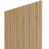 Wall Concept akustický panel Dub Sacramento, biely filc + MDF, 2750 x 604 x 21 mm 1,66m²