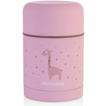 MINILAND TERMOSKA SILKY NA JEDLO 0,6 l pink