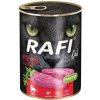 RAFI Cat Grain Free - Bezlepková konzerva s teľacím mäsom pre mačky 400g - konzerva