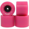 Sulov Kolieska Penny board Neon Pink 60 x 45mm 85a sada 4ks s ložiskami (VÝPREDAJ)