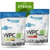 Natural Nutrition - WPC 80 CFM STEVIA SWEET – srvátkový whey proteín 1kg Strawberry