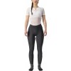 Castelli Velocissima W Thermal Tight, Black/ Reflex Veľkosť: XL Dámske dlhé zateplené nohavice bez trakov určené do suchých podmienok
