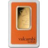 Valcambi 1 oz zlatá tehlička 31,1 g