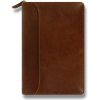 Filofax Lockwood Zip A6 týždenný 2023 hnedý