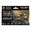 Sada akrylových farieb Vallejo Model Color - American Armour and Infantry from WW2 6x17ml