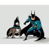 ZUTY Maľovanie podľa čísel - BATMANOV NAJLEPŠÍ PRIATEĽ (DC LIGA SUPERMAZNÁČIKOV) Rámovanie: vypnuté plátno na rám, Rozmer: 40x50 cm