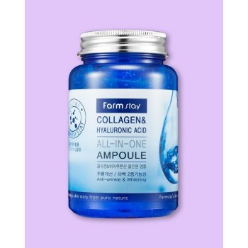 Farmstay Collagen&Hyaluronic Acid All-In-One Ampoule 250 ml