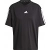 Dámske tričko adidas, 3-STRIPES TEE W čierna,biela L