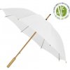 Impliva Bamboo eco deštník holový ekologický bílý