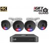 iGET HOMEGUARD HGNVK88504 - PoE 4K UltraHD NVR CCTV 8CH + 4x kamera (HGNVK88504)