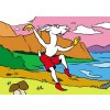 ALEXANDER Puzzle Príhody Kozlíka poplety: Pri mori MAXI 20 dielikov