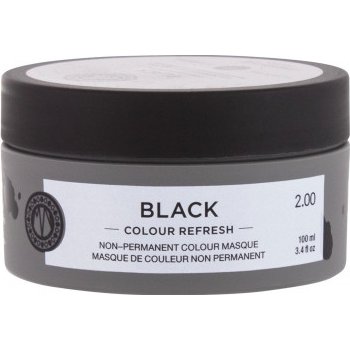 Maria Nila Colour Refresh Black 2.00 maska s farebnými pigmentami 100 ml