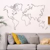 IZMAEL Samolepka na stenu/Tapeta World Map 71.5 x 120