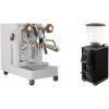 Lelit MaraX3 PL62X3, white + Stone Espresso Pebble, black