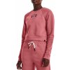 Under Armour UA Pjt Rck Hm Gym Flc Crw-PNK 1373600-600