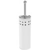 Aqualine Simple Line WC kefa válcová s otvormi biela