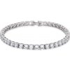 Olivie strieborný tenisový náramok 7280