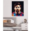 ZUTY Obrazy na stenu - Messi na čiernom pozadí Rámovanie: vypnuté plátno na rám, Rozmer: 40x50 cm