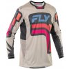 FLY RACING dres LITE VICE 2025 sivá/ružová - M