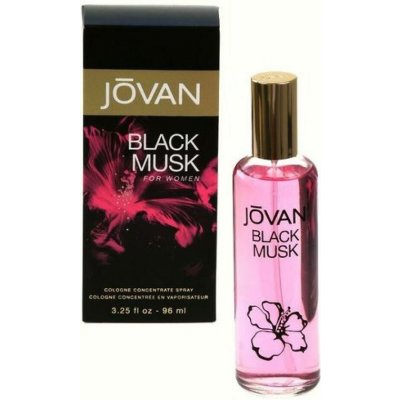 Jovan Black Musk kolínska voda dámska 96 ml