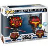 Funko POP! 2-Pack Star Wars Darth Maul & Gar Saxon GITD Special Edition