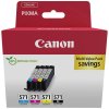 Canon CLI-571 C/M/Y/BK Multipack atramenty originál čierna, zelenomodrá, purpurová, žltá; 0386C008