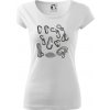 Horolezecké karabíny - Dámske tričko Pure - XS ( Biela )