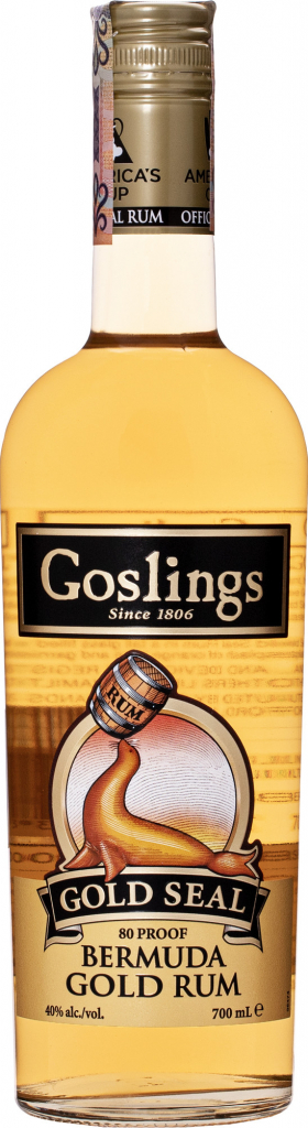 Goslings Gold Seal 40% 0,7 l (čistá fľaša)