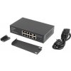 LANBERG SWITCH 8X 100MB POE+/2X 1GB UNMANAGED RACK 10