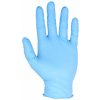 ESSENTI CARE 100KS NITRILOVÉ JEDNORÁZOVÉ PRACOVNÉ RUKAVICE NEPUDROVANÉ MODRÉ - 8/M