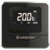 ARISTON CUBE - čierny izbový regulátor/termostat e-BUS, modulačný, jednoduché ovládanie, obvykle ako 2.až 6. v systéme