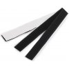 Suchý zips háčik + plyš samolepiaci strihaný šírka 20 mm čierna 10pár