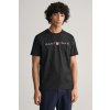 TRIČKO GANT PRINTED GRAPHIC SS T-SHIRT BLACK