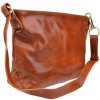 NovaKabelka.sk Corinna Camel kožená talianska crossbody kabelka camel